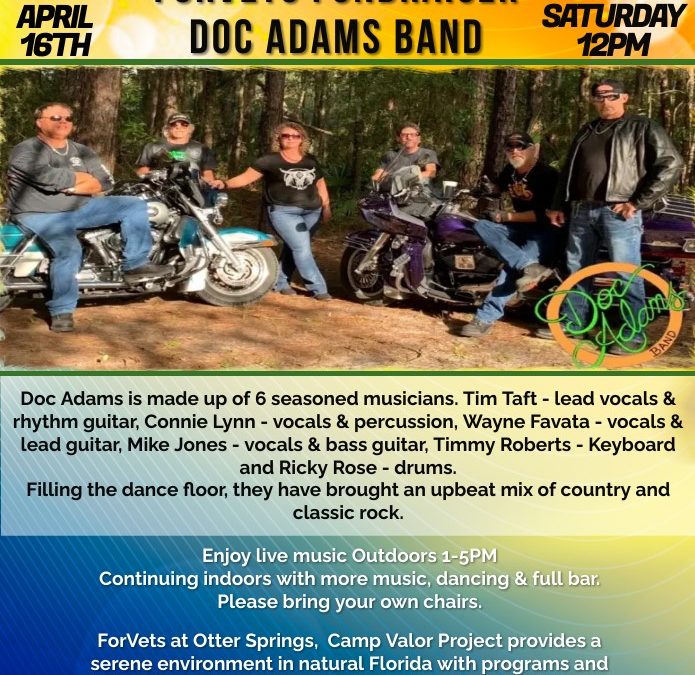 American Legion Post 383 – ForVets Fundraiser – Doc Adams Band