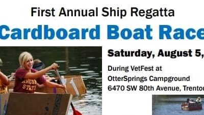 First Annual Ship Regatta Cardboard Boat Race