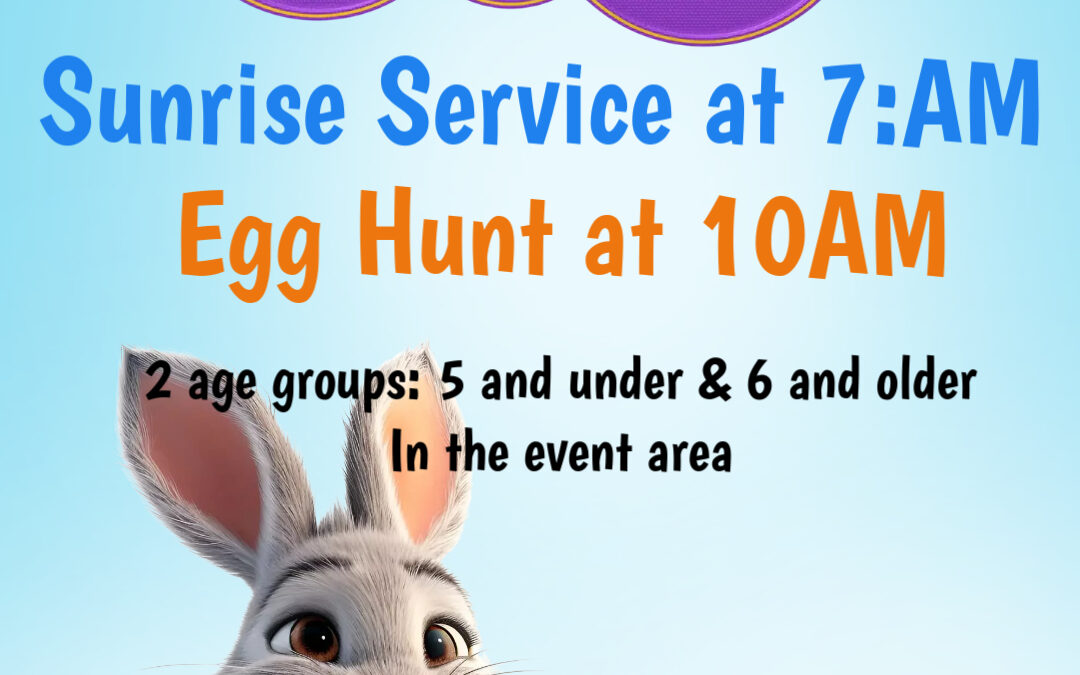 Sunrise Service & Egg Hunt – 2025